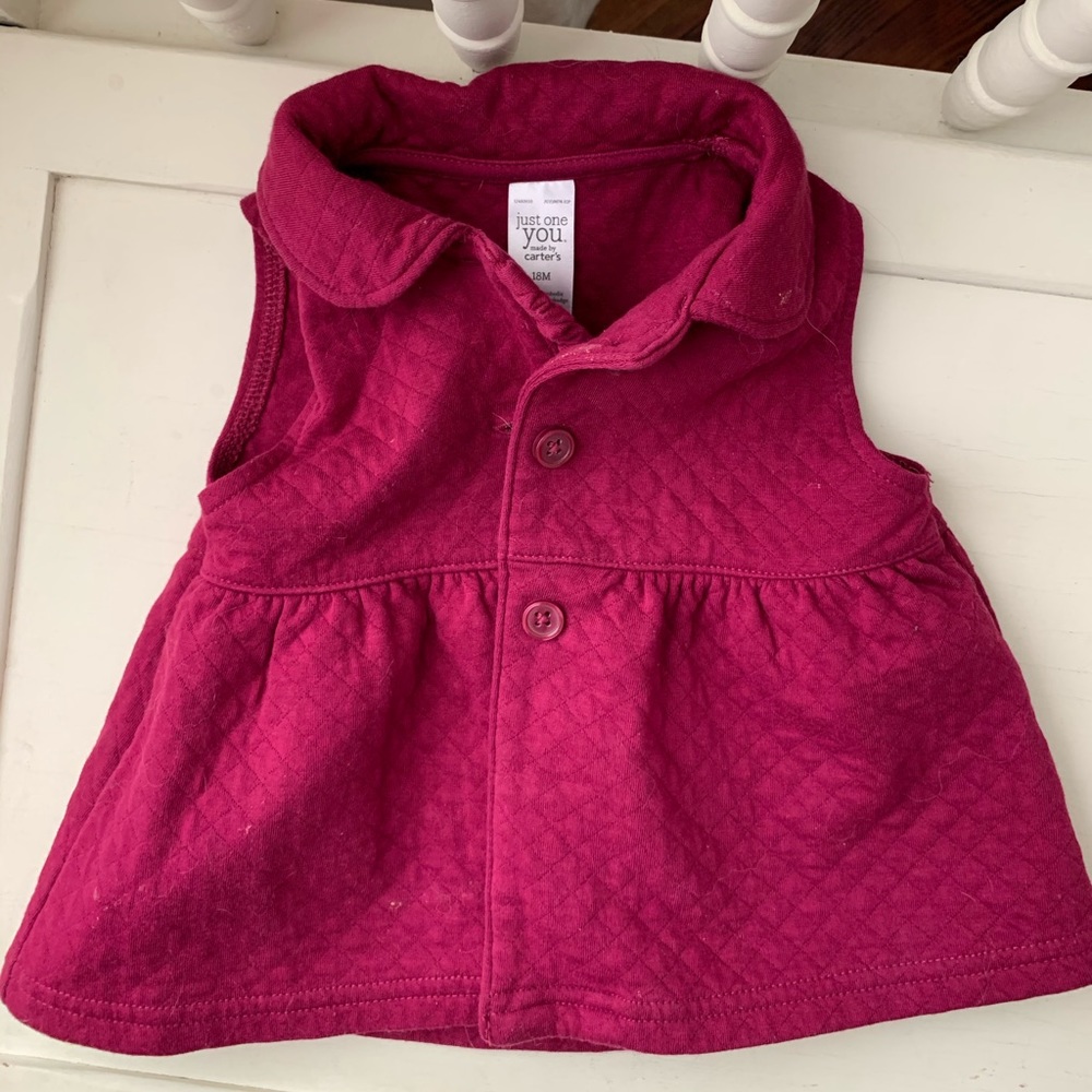 Target Quilted Button Vest for Baby!